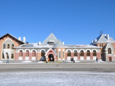 Здание железнодорожного вокзала