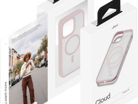 Клип-кейс uBear Cloud Mag для Apple iPhone 15 Розовый