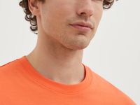 Футболка из хлопка прямого силуэта