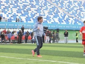 Андрей Аршавин забил свои первые голы на стадионе в Якутске