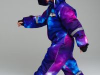 Зимний комбинезон из мембранной ткани для девочки