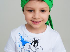 Бандана трикотажная для мальчиков, 2 шт в комплекте