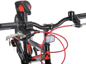 Детский велосипед Novatrack Racer 20, год 2020, цвет Голубой