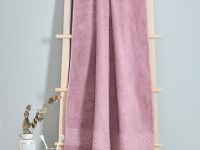 Полотенце махровое Costanza, роза