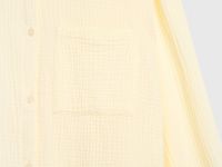 Рубашка из муслина для девочек, Желтый