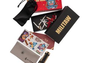 Складной нож Kizer Mini Militaw, сталь S45VN, рукоять титан/Zirconium