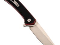 Складной нож Амур Техно малый, сталь N690, рукоять G10 черно-красный
