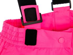 Брюки текстильные с полиуретановым покрытием для девочек