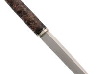 Нож Финка Том, сталь Elmax, рукоять карельская береза