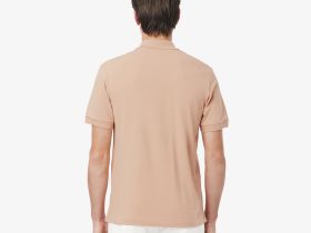 Мужское поло Lacoste из смеси эластичного органического хлопка