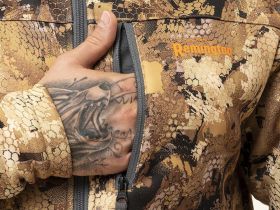 Толстовка Remington Polar Dream FIT Yellow Waterfowl Honeycombs — флис 340 г/м², 5 карманов