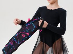 Чехол текстильный для  гимнастических булав для девочек