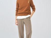 Утеплённые брюки, Коричневый