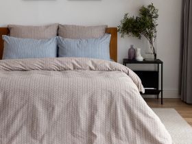 Постельное белье Gustavo, бежевое