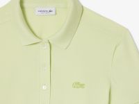Женское поло Lacoste приталенного кроя из эластичного хлопка
