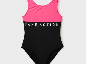 Купальник трикотажный для девочек