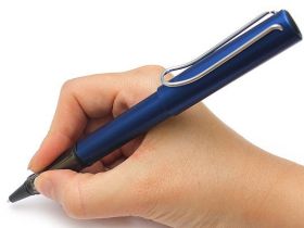 Роллер чернильный LAMY 328 al-star, M63 Синий