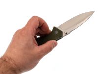 Складной нож CIVIVI Photonix, сталь 14C28N, рукоять G10, зеленый