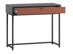 Консоль Трейвис 92x40 Терракотовый/Черный
