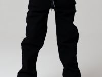 Брюки текстильные джинсовые утепленные флисом для мальчиков