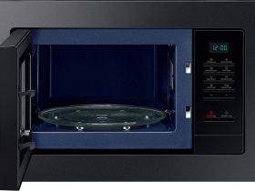 Встраиваемая микроволновая печь Samsung MS20A7013AB/BW, 20 л черный