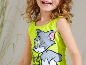 Купальник трикотажный для девочек