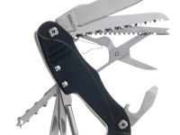 Нож перочинный Stinger 96 мм, 15 функций, черный