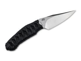 Нож с фиксированным клинком Boker 302, сталь Nitro-V, рукоять паракорд, черный