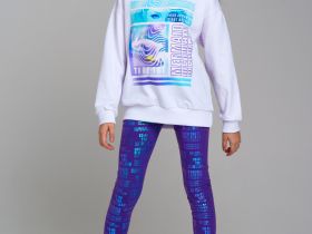 Брюки трикотажные для девочек (легинсы)