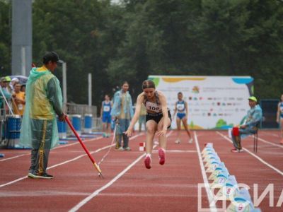 Якутские легкоатлеты завоевали три медали на играх «Дети Азии - 2022»