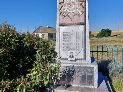 Братская могила советских воинов, погибших в период Сталинградской битвы