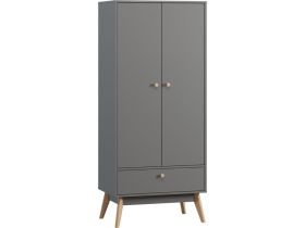 Распашной шкаф Торвалль 2-80x185 Графитовый