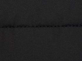 Утеплённая куртка с воротником-стойкой, Черный