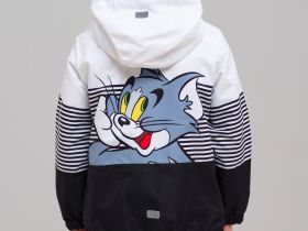 Куртка текстильная с полиуретановым покрытием для мальчиков (ветровка)