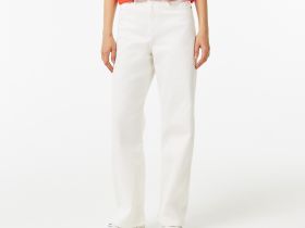 Женские джинсы Lacoste свободного кроя