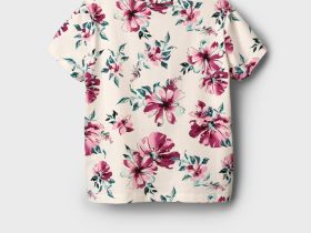 Фуфайка трикотажная для девочек (футболка)