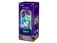 JK2672 Конструктор Голубые цветы в колбе