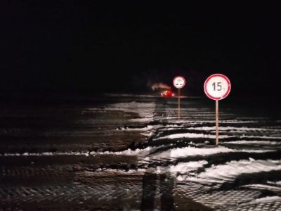 На автозимнике устье реки Маят — Саскылах повысили грузоподъемность 