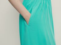 Брюки широкого кроя на резинке