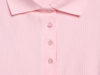 Поло в рубчик, Розовый