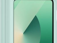 Чехол Samsung Silicone Case Z Flip6 Мятный