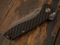 Складной нож CJRB Kicker, сталь AR-RPM9, рукоять карбон