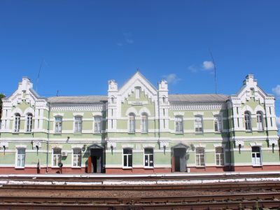 Здание вокзала станции Томаровка, 1903 год