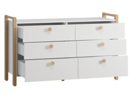 Комод Руффи 148x90 Белый