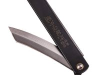 Нож складной Higonokami, сталь AoGami, рукоять нержавеющая сталь, черный