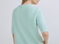 Джемпер с коротким рукавом, Зеленый