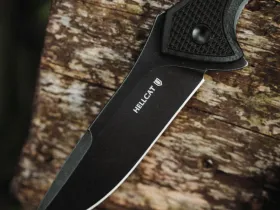 Складной нож Mr.Blade Hellcat blackwash, сталь S35VN, рукоять Black G10