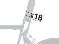 Крепление для номера на аэро подседельный штырь BBB AeroFix BSP-96 (черный)