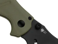 Складной нож Kizer C01C Uti 1, сталь 5Cr15MoV, рукоять G10, оливковый