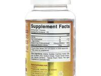 Vitamatic, Жевательные таблетки с витамином D3, натуральный персиковый вкус, 2000 МЕ (50 мкг), 120 жевательных таблеток